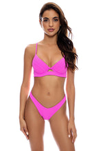 PLAYA VIBES - Underwire Top & High Leg Bottom • Blushin
