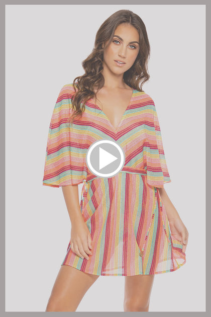 MUSE FEELS - Short Kimono • Multicolor