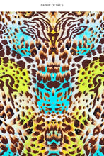 DIOSA SALVAJE - Peek-a-boo Underwire One Piece Bodysuit • Multicolor Runway