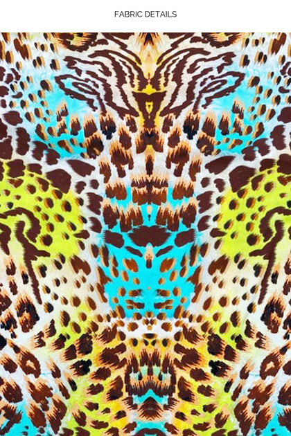 DIOSA SALVAJE - Peek-a-boo Underwire One Piece Bodysuit • Multicolor Runway