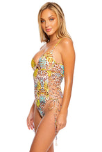 DIOSA SALVAJE - Peek-a-boo Underwire One Piece Bodysuit • Multicolor Runway