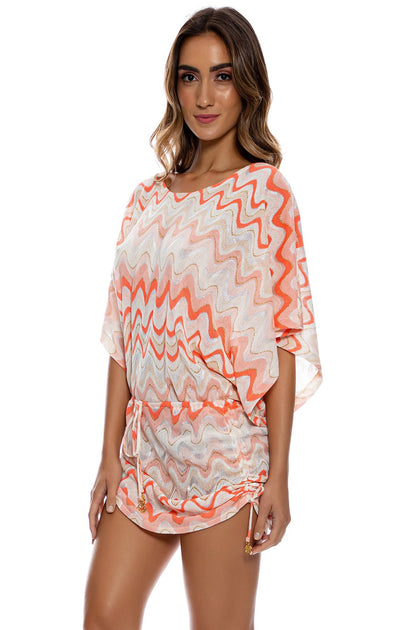 SKY WAVES - South Beach Dress • Multicolor