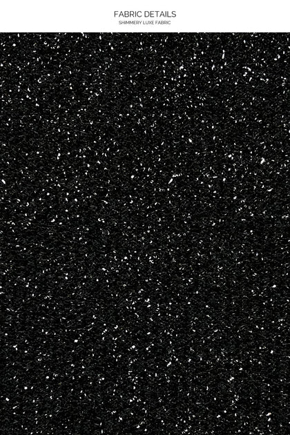 STARDUST - V Neck One Piece Bodysuit • Black