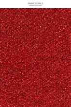 STARDUST - Underwire Top & High Leg Brazilian Bottom • Red