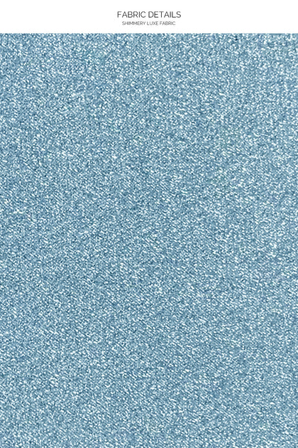 STARDUST - Underwire Top & High Leg Brazilian Bottom • Celestial Blue