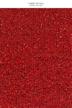 STARDUST - Free Form Bandeau & High Leg Brazilian Bottom • Red Digital Presentation