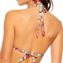 MIAMI BOUND - Triangle Halter Top