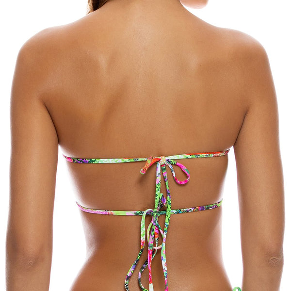 FIERCE SOUL - Multiway Scrunched Cup Bandeau