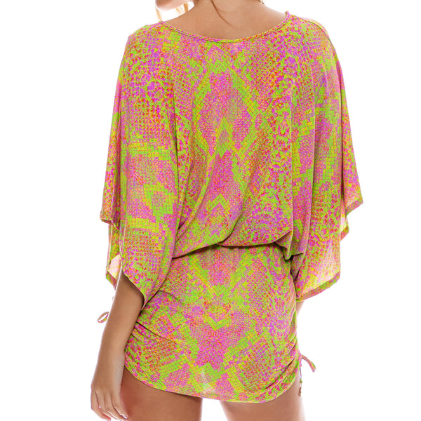 BORN TO BE WILD - Cabana V Neck Dress