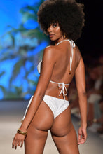 HOT TROPICS - Triangle Top & Seamless Full Tie Side Bottom • White Runway