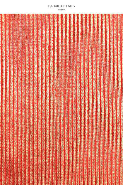 BABES JUST WANT SUN - Cross Back Bustier Top & Banded High Leg Ruched Back Bottom • Amber