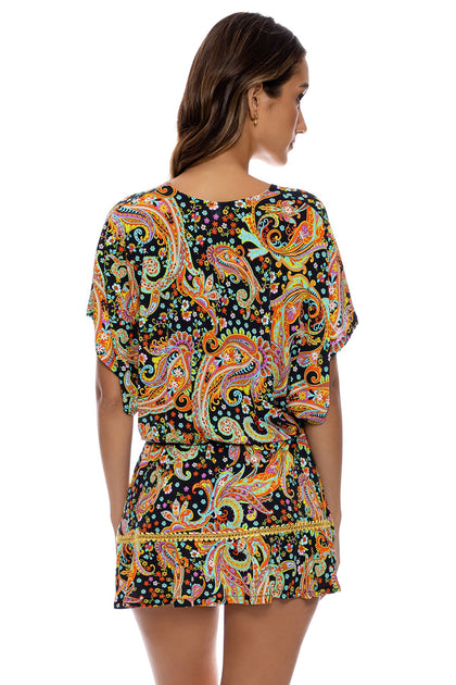 LULI GYPSY - Playera Ruffle Dress • Multicolor