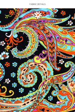 LULI GYPSY - Multiway Ruffled Scrunched Cup Bandeau & Ruffled String Brazilian Tie Side • Multicolor