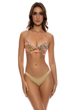 SEASHELL JEWEL - Underwire Top & High Leg Brazilian Bottom • Multicolor