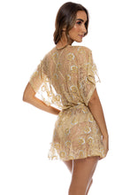 LULI LUX - Playera Ruffle Dress • Gold
