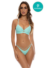LULI ICON - Underwire Top & Strappy Ring Brazilian • Seafoam Luli