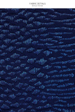 WILD LUX - Triangle Halter Top & Seamless Full Ruched Back Bottom • Midnight Blue