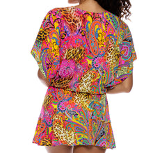 SHORE THING - Playera V Neck Ruffle Dress