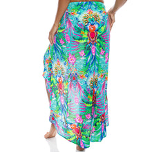 HIDDEN GEMS - Ruffle High Lo Slit Skirt