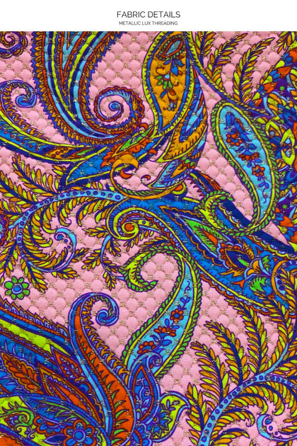 PINKIN' ABOUT YOU - Triangle Top & Seamless Wavy Ruched Back Tie Side Bottom • Multicolor