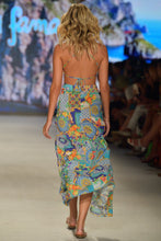 AMALFI - Halter Cut Out Dress • Multicolor Runway