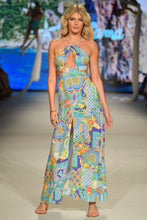 AMALFI - Halter Cut Out Dress • Multicolor Runway