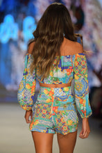 AMALFI - Crop Top & Shorts • Multicolor Runway