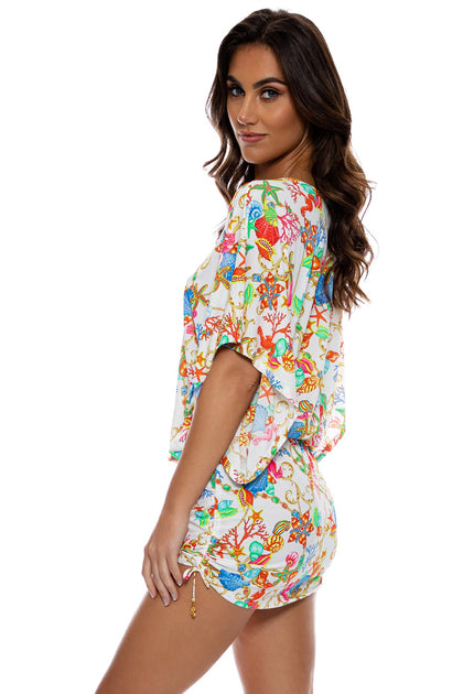 IL MARE - South Beach Dress • White