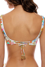 IL MARE - Mini Ring Bandeau Top & Reversible High Leg Peek A Boo Ring Bottom • White Campaign