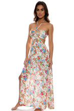 IL MARE - Bandeau Ring Cut Out Dress • White