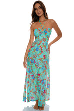 IL MARE - Bandeau Ring Cut Out Dress • Aqua