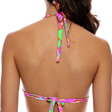 VIVI IL MOMENTO - Triangle Halter Top