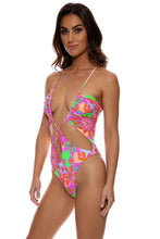 VIVI IL MOMENTO - Drawstring Monokini • Multicolor