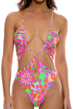 VIVI IL MOMENTO - Drawstring Monokini • Multicolor