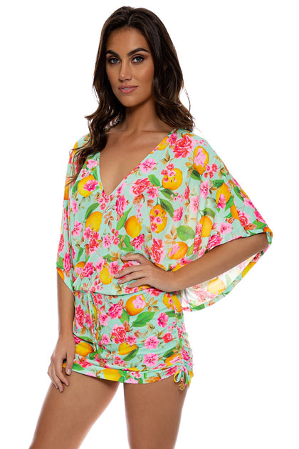 LIMONCELLO - Cabana V Neck Dress • Multicolor