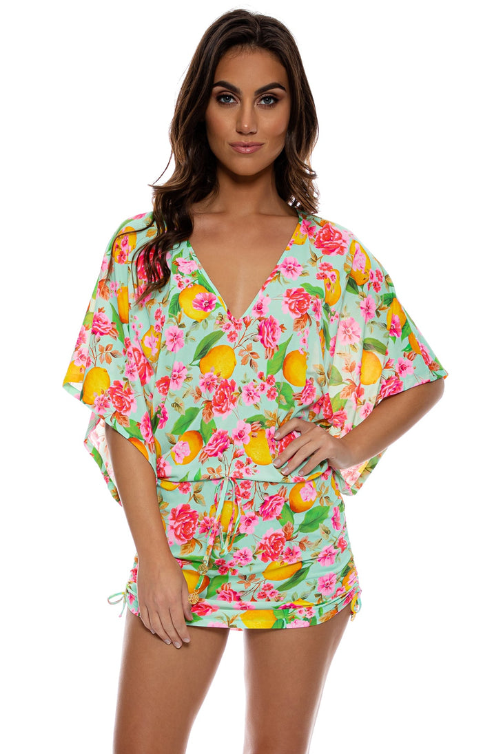 LIMONCELLO - Cabana V Neck Dress • Multicolor