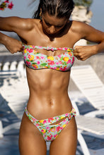 LIMONCELLO - Bow Bandeau Top & Asymetrical Side Bow Bottom • Multicolor Campaign