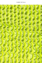 BELLA - Underwire Top & High Leg Brazilian Bottom • Shiny Neon Yellow