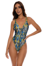 MOONDUST   Luxe Stitch V neck One Piece Bodysuit • Multicolor