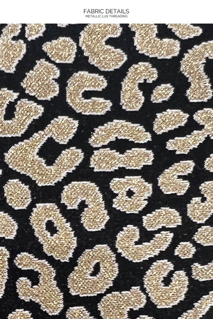 LULI CHEETAH - Triangle Halter Top & Seamless Full Ruched Back Bottom • Multicolor