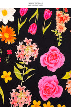 LULI'S SECRET GARDEN - Triangle Halter Top & Seamless Full Ruched Back Bottom • Multicolor