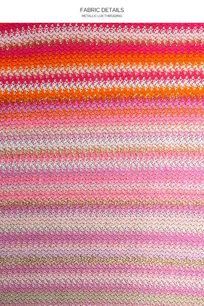 READY TO WEAR - Mini Dress • Multi Pink Campaign