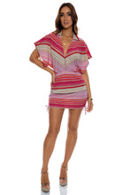 READY TO WEAR - Mini Dress • Multi Pink