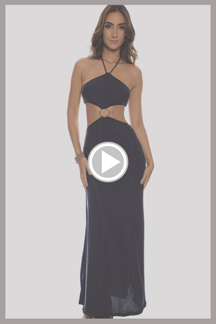 READY TO WEAR - Maxi Dress • Black