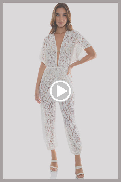 READY TO WEAR - Jumpsuit • Cream