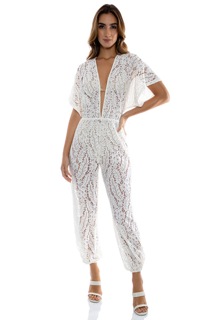 READY TO WEAR - Jumpsuit • Cream