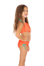 PARADISE - Cascade Halter Top Ruched Back Bikini • Hot Mess