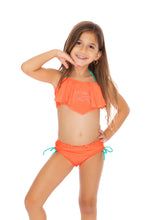 PARADISE - Cascade Halter Top Ruched Back Bikini • Hot Mess