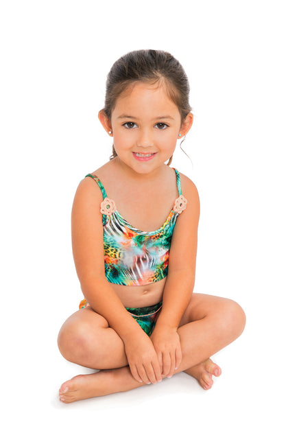 MIAMI NICE T - Bow Tankini Set • Multicolor