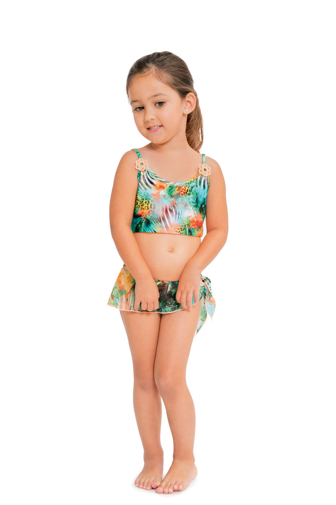 MIAMI NICE T - Bow Tankini Set • Multicolor